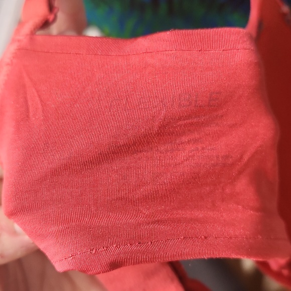 32B small push-up smooth bright red bra - Picture 5 of 5